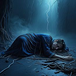 Fatigue dream symbolism visualization