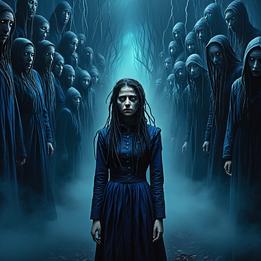 Fearful dream symbolism visualization