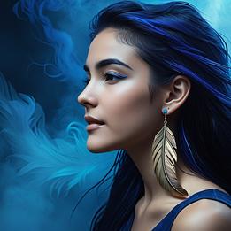 Feather Earring dream symbolism visualization