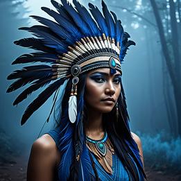 Feather Headdress dream symbolism visualization
