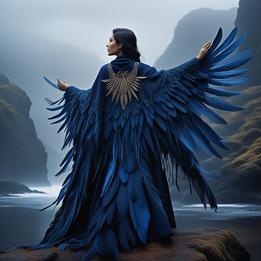 Feathered Cape