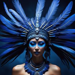 Feathered Headdress dream symbolism visualization