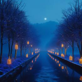 Festive Lights dream symbolism visualization