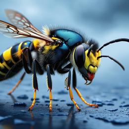 Fierce Wasp dream symbolism visualization