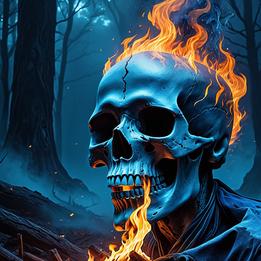 Fire-Touched Skull