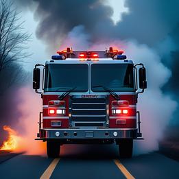 Fire Truck dream symbolism visualization