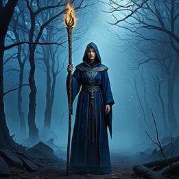 Firekeeper's Staff dream symbolism visualization