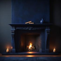 Fireplace dream symbolism visualization