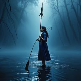 Fishing Spear dream symbolism visualization