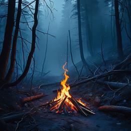 Flame-Kissed Wilderness