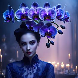 Flashy Orchid dream symbolism visualization