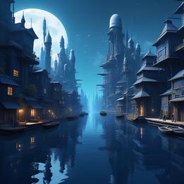 Floating City dream symbolism visualization