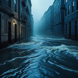 Flooding River dream symbolism visualization