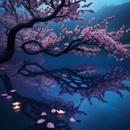 Flowering Almond dream symbolism visualization