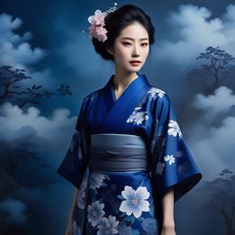 Flowery Kimono dream symbolism visualization