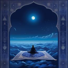 Flying Carpet dream symbolism visualization