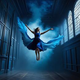 Flying dream symbolism visualization