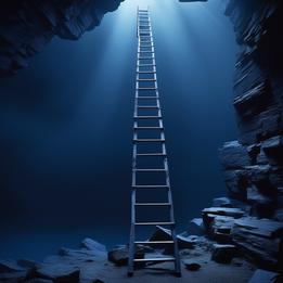 Foldable Ladder dream symbolism visualization