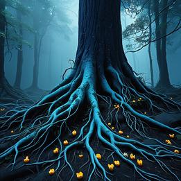 Foraging Roots dream symbolism visualization