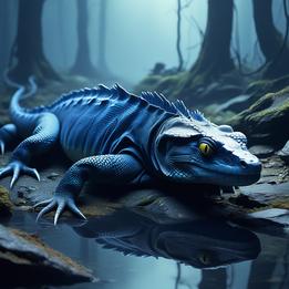 Forgotten Reptile dream symbolism visualization