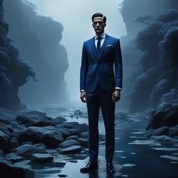 Formal Suit dream symbolism visualization