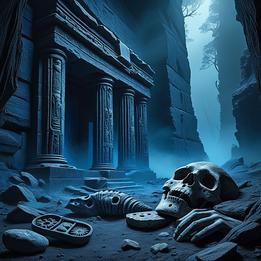 Fossilized Relics dream symbolism visualization