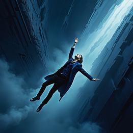 Free Fall dream symbolism visualization