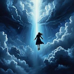 Freefall dream symbolism visualization