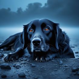 Friendly Dog dream symbolism visualization