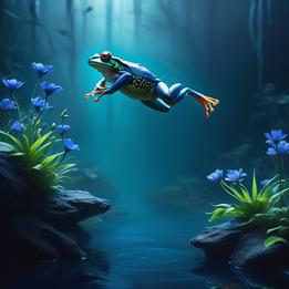 Frog Leap dream symbolism visualization