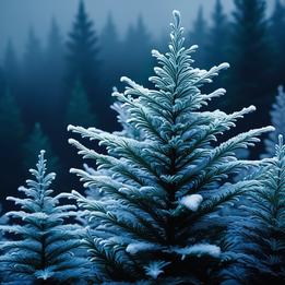 Frosted Evergreen dream symbolism visualization