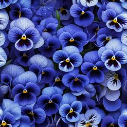 Frosted Pansies dream symbolism visualization