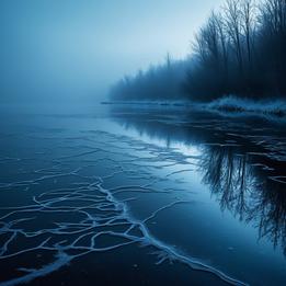 Frosted Water's Edge dream symbolism visualization