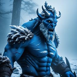 Frosty Frost Giant dream symbolism visualization