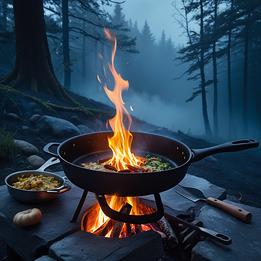 Frying Pan over Fire dream symbolism visualization