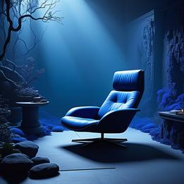 Funky Lounge Chair dream symbolism visualization