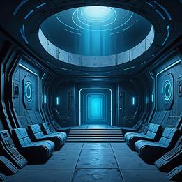 Futuristic Bunker dream symbolism visualization