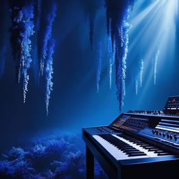 Futuristic Synthesizer dream symbolism visualization