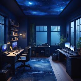 Gamer's Den dream symbolism visualization