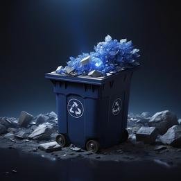 Garbage dream symbolism visualization