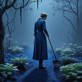 Gardening Hoe dream symbolism visualization