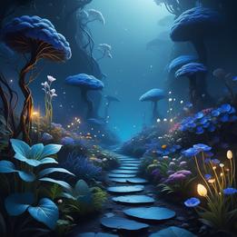 Gardening in Space dream symbolism visualization