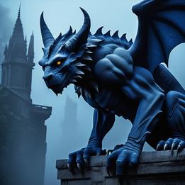 Gargoyle Guardian dream symbolism visualization
