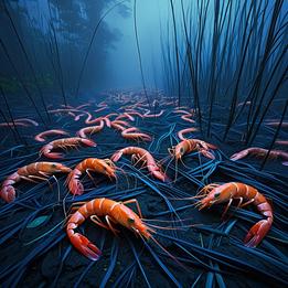 Gathering of Shrimps