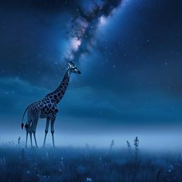 Gentle Giraffe dream symbolism visualization