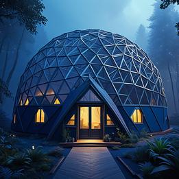 Geodesic Dome dream symbolism visualization