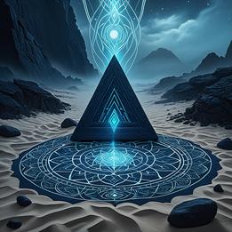 Geomancy dream symbolism visualization