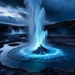 Geyser dream symbolism visualization