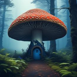 Giant Mushroom dream symbolism visualization
