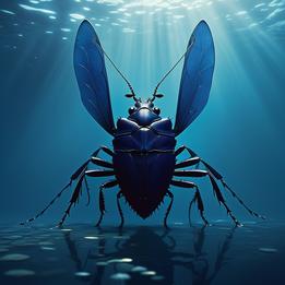 Giant Water Bug dream symbolism visualization